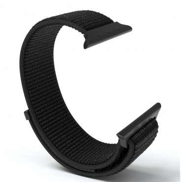 Loop Armband Sport für Apple Watch schwarz black 38mm / 40mm  / 41mm