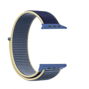 Loop Armband Sport für Apple Watch Alaska blau blue  42mm / 44mm / 45mm / 49mm