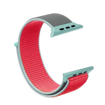 Loop Armband Sport für Apple Watch Blau Rot khaki  42mm / 44mm / 45mm / 49mm