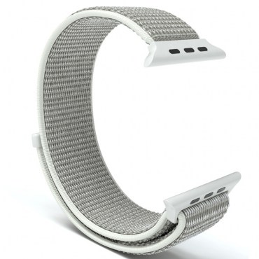 Loop Armband Sport für Apple Watch grey grau 38mm / 40mm / 41mm