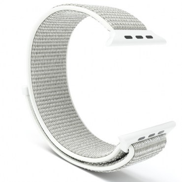 Loop Armband Sport für Apple Watch weiß / white  38mm / 40mm  / 41mm