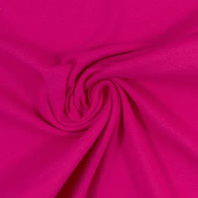 Bündchen Stoff Fuchsia Pink Extrabreit