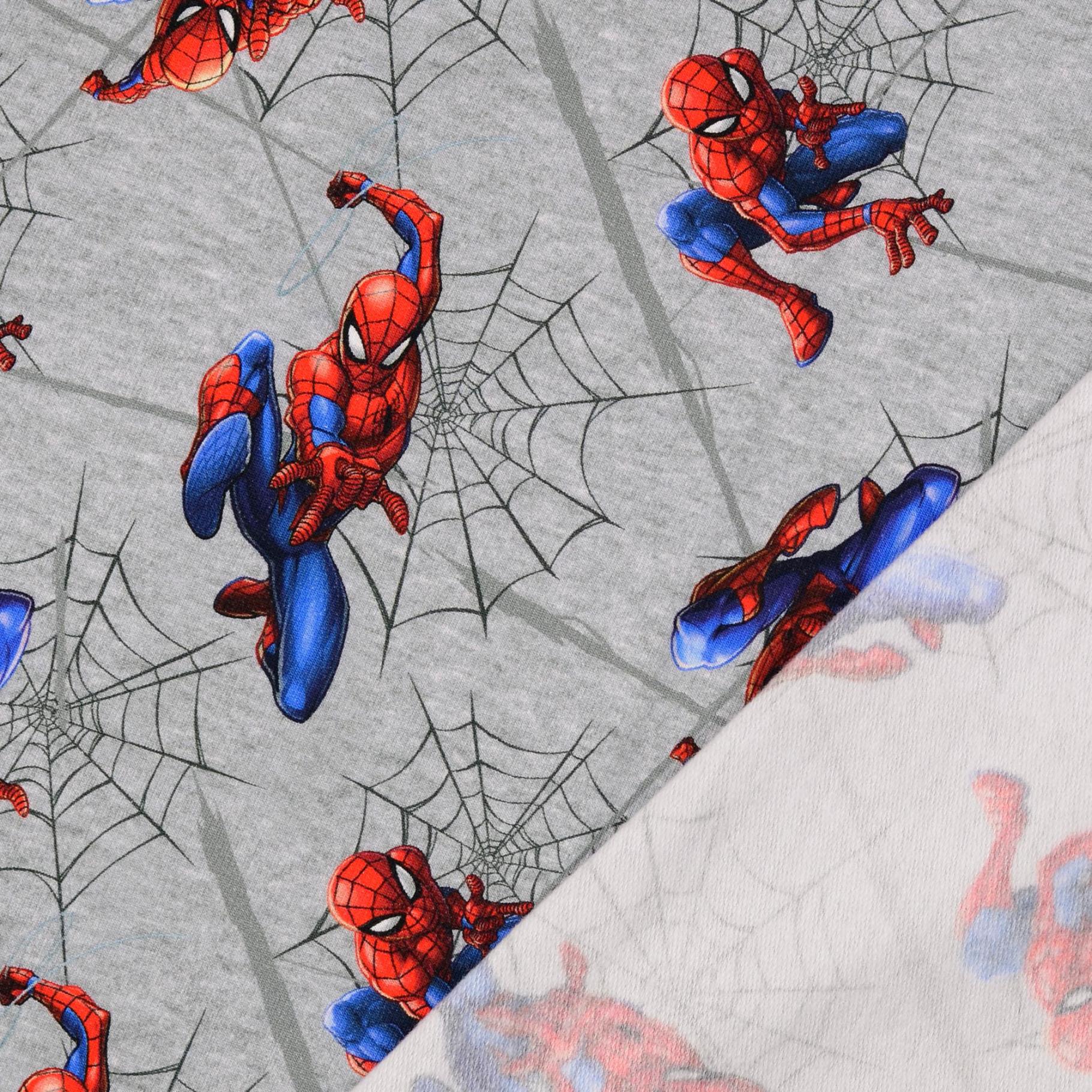 Spiderman Stoff Meterware