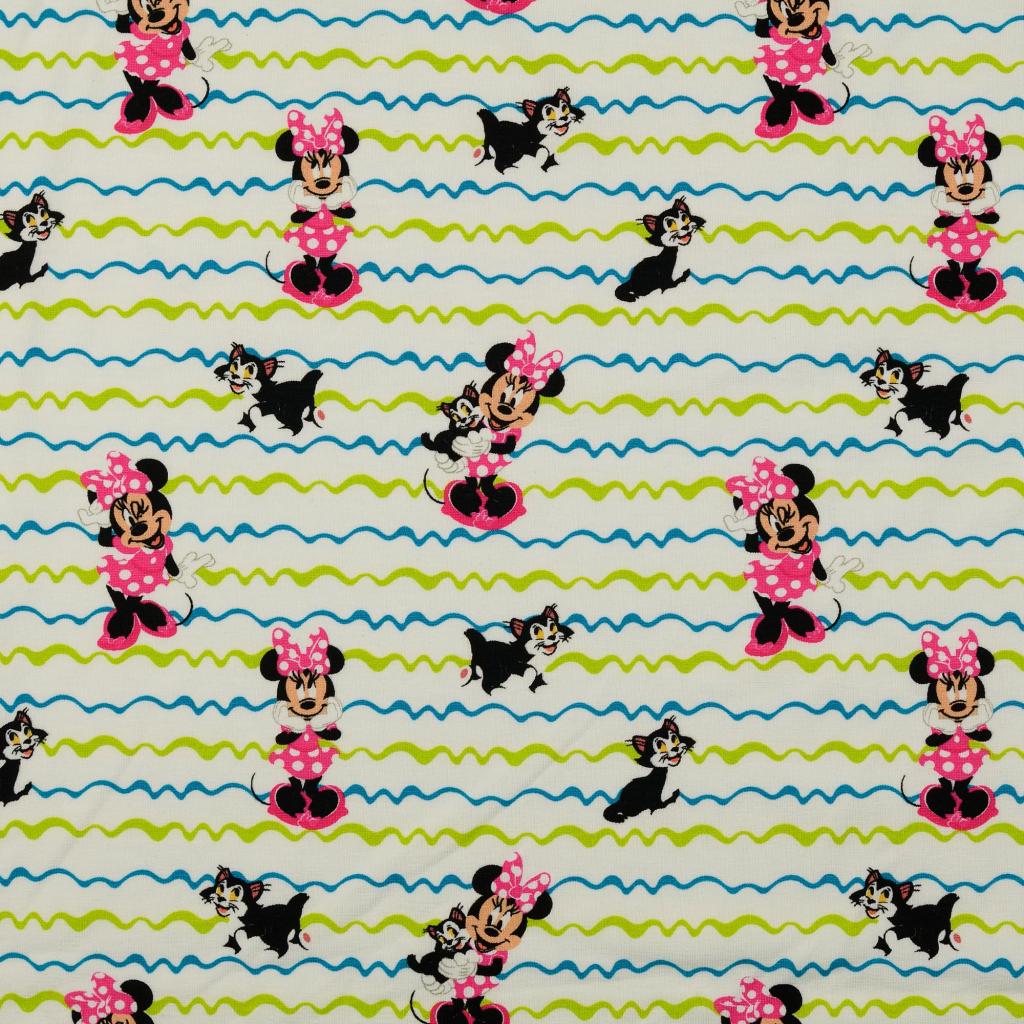 Disney Minnie Jersey Disney Stoffe Lizenzstoffe Jersey Stoffe