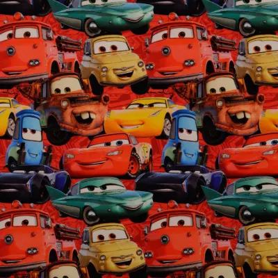 Jersey Stoffe Disney Cars Autos  0,35m