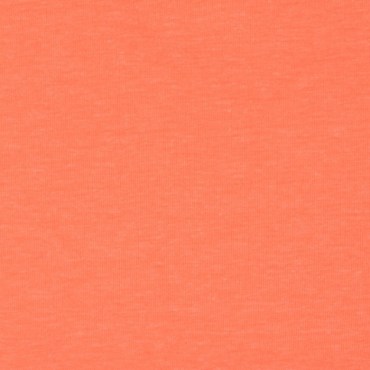 Jersey Stoff Uni - Neon Orange 0,45m